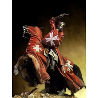 Pegaso Models - Brother Knight of Saint John 90mm on horse