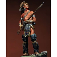 Pegaso Models - Delaware Warrior 90mm on foot CLASSICS