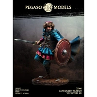 Pegaso Models - Langobard Warrior 75mm on foot