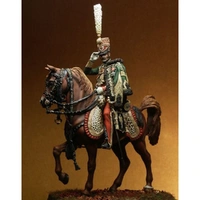 Pegaso Models - Colonel of the 7th Regiment Hussars 75mm on horse