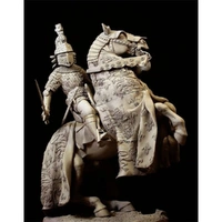 Pegaso Models - The Black Prince Limited Edition 75mm on horse