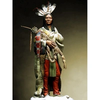 Pegaso Models - Hidatsa Warrior 75mm on foot CLASSICS