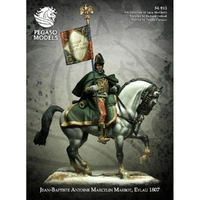 Pegaso Models - Marbot - AdC Auguerau 54mm on horse