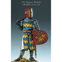 Pegaso Models - European Knight XIII c. 54mm on foot CLASSICS