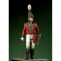 Pegaso Models - Royal Marines Lieutenant 54mm on foot CLASSICS