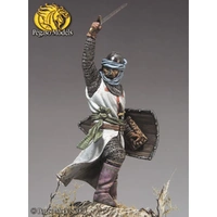 Pegaso Models - Holy Land Knight 54mm on foot CLASSICS