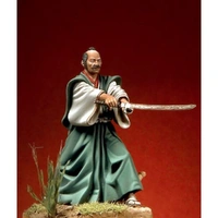 Pegaso Models - Samurai with Daisho Sword 54mm on foot CLASSICS