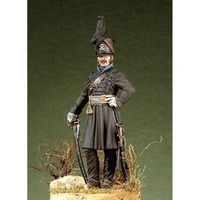 Pegaso Models - Deaths' Hussar Officer 54mm on foot CLASSICS