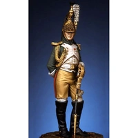 Pegaso Models - Imperal Guard Empress Dragoon Officer 54mm on foot CLASSICS