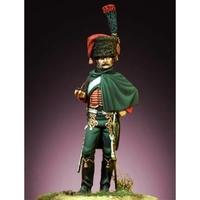 Pegaso Models - Chasseur of the Imperial Guard 1812 54mm on foot CLASSICS