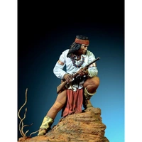 Pegaso Models - Apache Warrior 54mm on foot CLASSICS