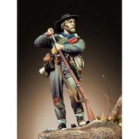 Pegaso Models - Confederate Infantryman 54mm on foot CLASSICS