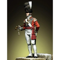Pegaso Models - Officer of the 1st Foot Guard 54mm on foot CLASSICS