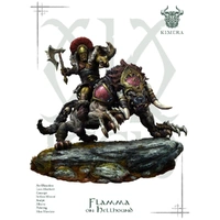 Kimera Models - XIX Legio Series - Flamma on Hellhound
