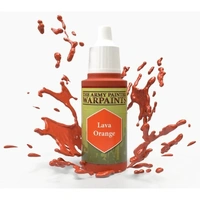 Army Painter - Warpaints - Lava Orange Acrylic Paint 18ml