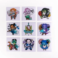 Darrington Press - Mighty Nein Chibi Vinyl Decals