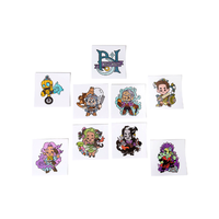 Darrington Press - Bells Hells Chibi Vinyl Decals Set 9-Pack