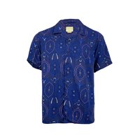Darrington Press - Bells Hells Collection: Dorian Storm Camp Shirt - 2XL