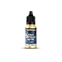 Vallejo - True Metallic Metal - Greenish Gold 18ml