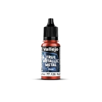 Vallejo - True Metallic Metal - Ruby Red 18ml