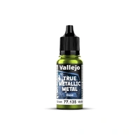 Vallejo - True Metallic Metal - Amber Green 18ml
