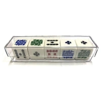 Poker Dice Plastic Case