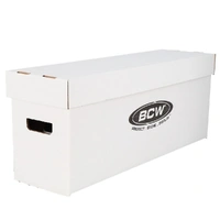 BCW - Comic Boxes & Foldaways - Long Comic Storage Box
