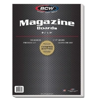 BCW - Boards - Magazine Backing Boards - 8 1/2 X 11