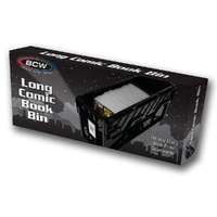 BCW - Comic Bins - Comic Book Bin - Long - Black