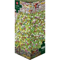 Puzzle - Heye - Mordillo; Crazy World Cup 4000