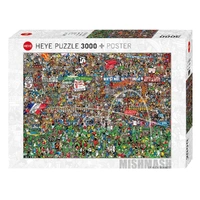Puzzle - Heye - Bennett; Football History 3000