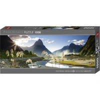 Puzzle - Heye - Panorama; Milford Sound 1000Pc