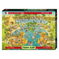 Puzzle - Heye - Funky Zoo; Nile Habitat 1000Pc