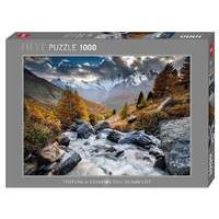 Puzzle - Heye - Von Humboldt; Mountain Stream