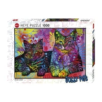 Puzzle - Heye - Jolly Pets;Devoted 2 Cats 1000