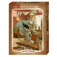 Puzzle - Heye - Zozoville; Laundry Day 1000Pc