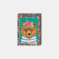 Puzzle - Heye - Floral Friends; Gentle Bruin