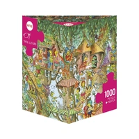 Puzzle - Heye - Korky Paul; Tree Lodges 1000Pc