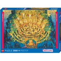 Puzzle - Heye - That's Life; Deep Down 2000Pc