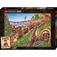 Puzzle - Heye - Wanted; Getaway Car Fred 1000P