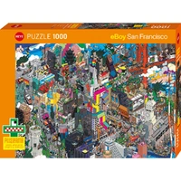Puzzle - Heye - Eboy San Francisco Quest 1000P