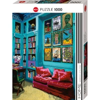 Puzzle - Heye - Home Room With Red Sofa 1000Pc