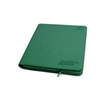 Ultimate Guard: Portfolio – 24-Pocket QuadRow XenoSkin ZipFolio – Green