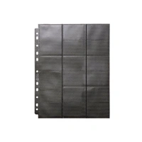 Ultimate Guard: Binder Pages – 32-Pocket Pages Standard & Mini American – Black