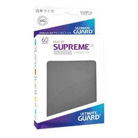 Ultimate Guard: Japanese Size Sleeves – Supreme UX Matte –  Dark Grey