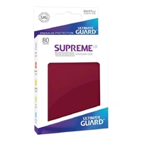 Ultimate Guard: Sleeves – Supreme UX – Burgundy (80-Pack)