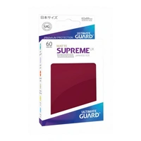 Ultimate Guard: Japanese Size Sleeves – Supreme UX Matte –  Burgundy