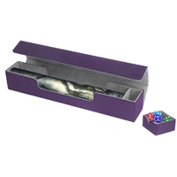 Ultimate Guard: Deck Box – XenoSkin Flip'n'Tray Mat Case – Purple