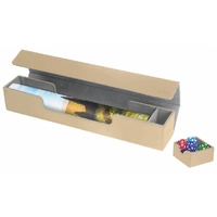 Ultimate Guard: Deck Box – XenoSkin Flip'n'Tray Mat Case – Sand