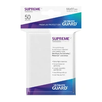 Ultimate Guard: Sleeves – Supreme UX – White (50-Pack)
